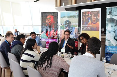 MJ rencontre les jeunes