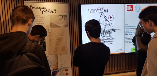 conférence Voguer et dessiner pour la liberté 4