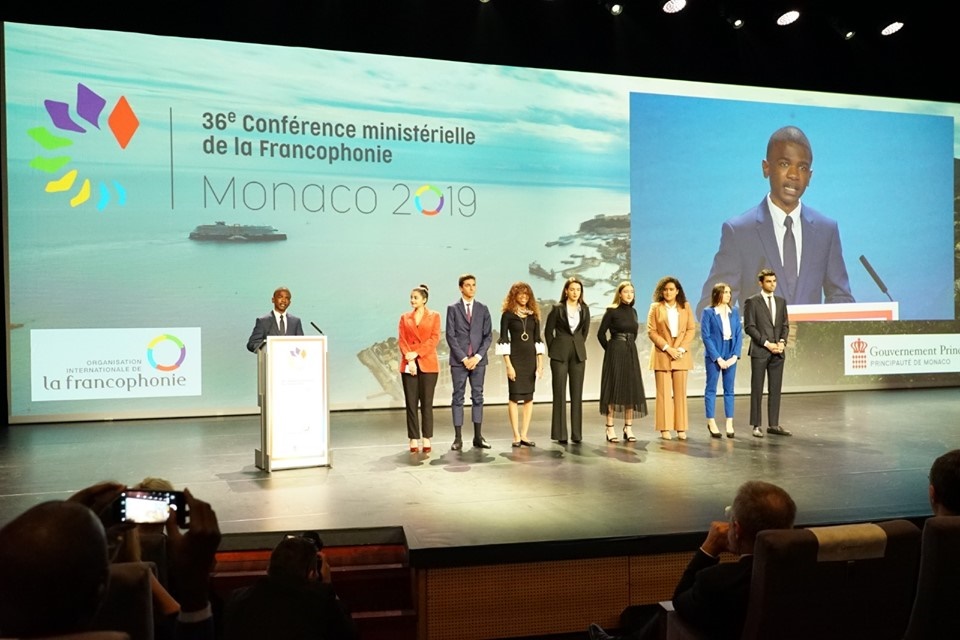 Des jeunes francophones ont participé aux instances de la ... Image 1