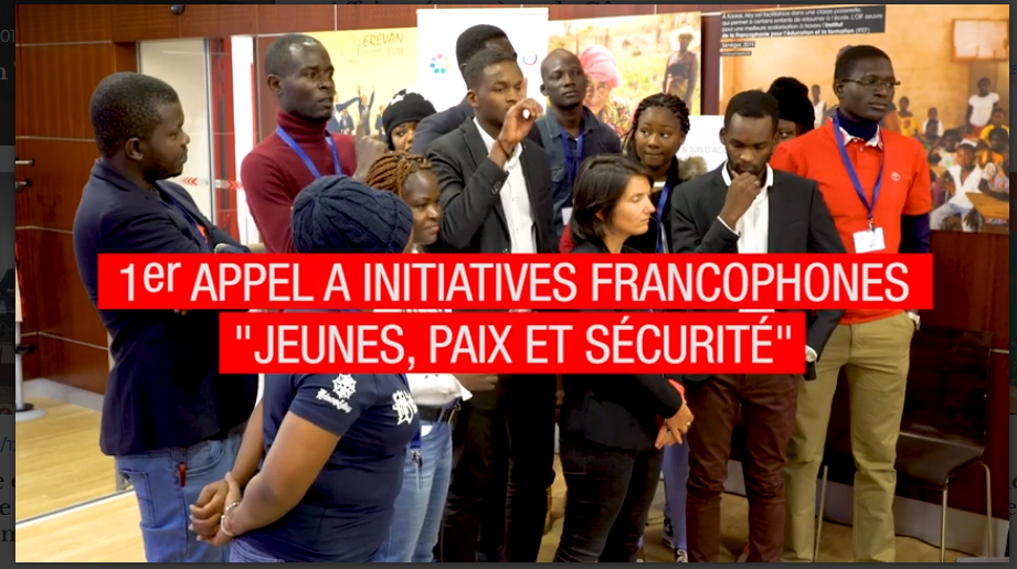 Vidéo - Formation : Jeunes, paix et sécurité Image 1
