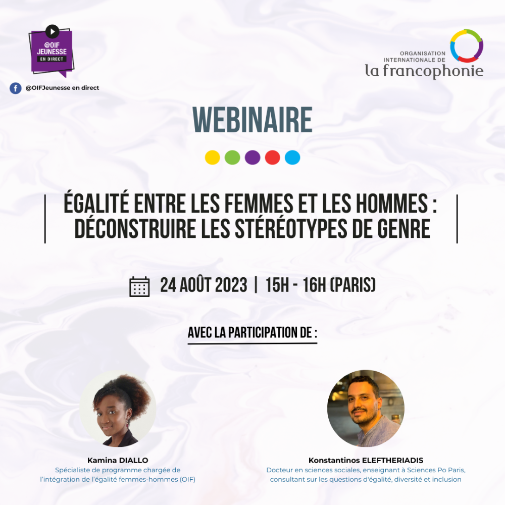 Webinaire : "Egalité entre les femmes et les hommes : ... Image 1
