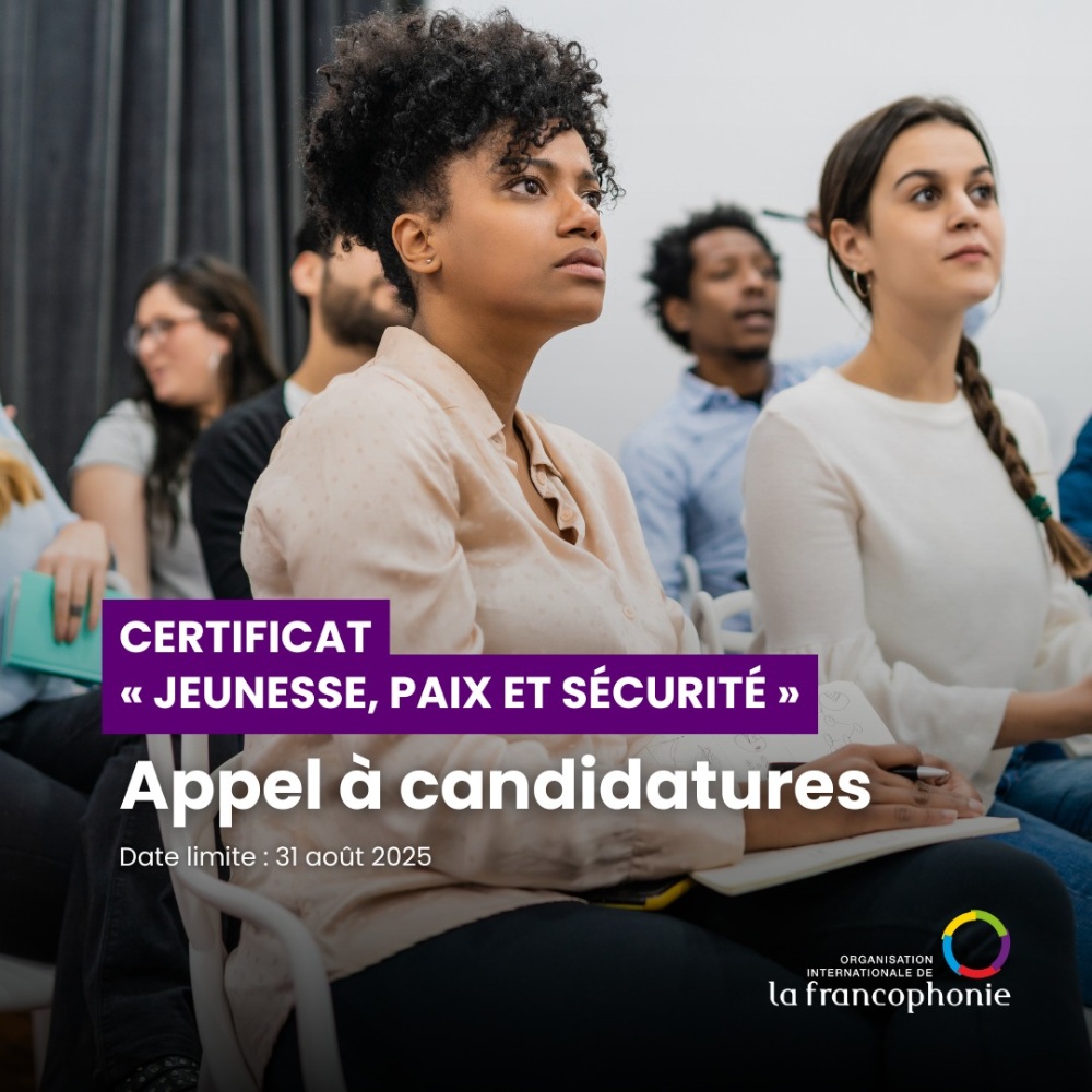 Appel à candidatures - Formation certifiante en « Jeunesse, ... Image 1