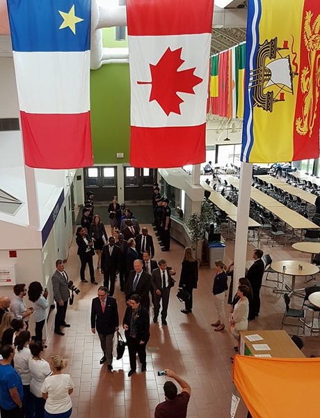 Visite des Ambassadeurs francophones (GAF) du Canada aux ... Image 1