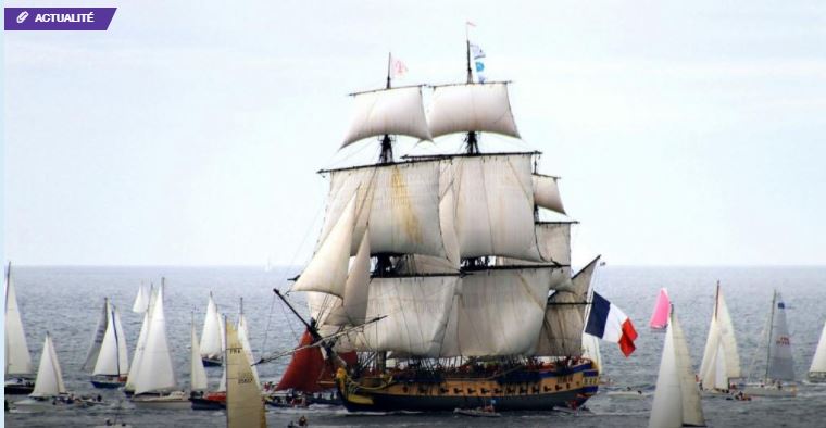 Une tournée méditerranéenne pour l'Hermione au printemps ... Image 1