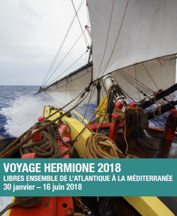 La frégate Hermione Lafayette 2018 : Libres ensemble, de ... Image 1