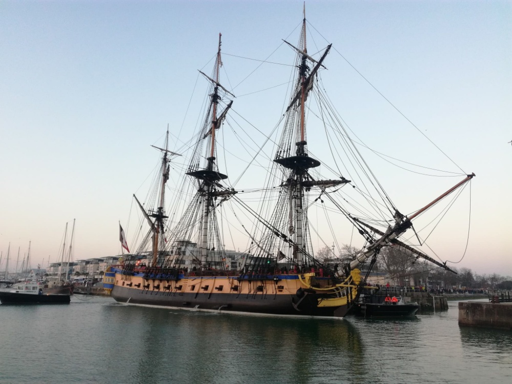 Jeunesse et mobilité : Hermione, escale de La Rochelle Image 1
