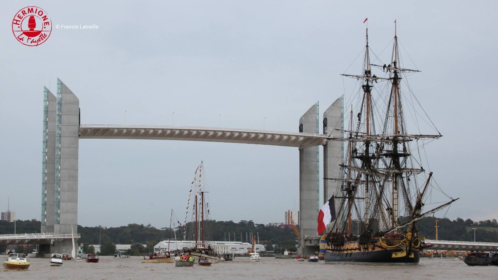 Fin du Voyage 2018 de l'Hermione, retour sur un nouveau ... Image 1