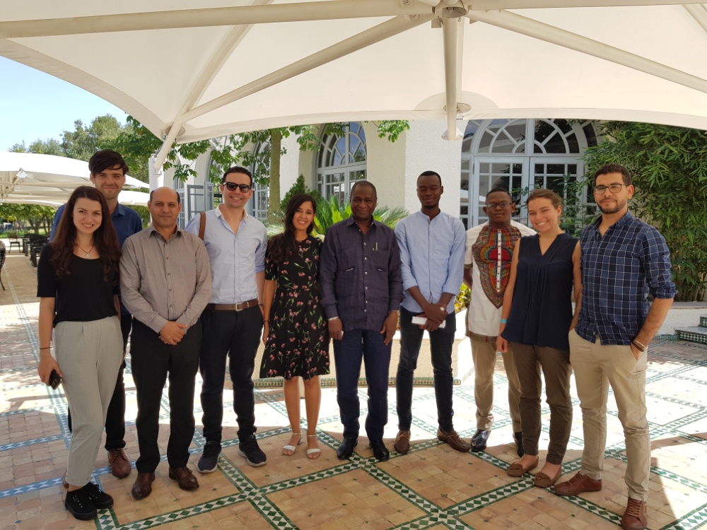 L'Administrateur de l'OIF rencontre la délégation de jeunes ... Image 1